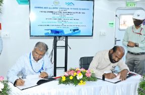 CSL handed over first Electric Hybrid 100 Pax Water Metro ferry to Kochi Met
