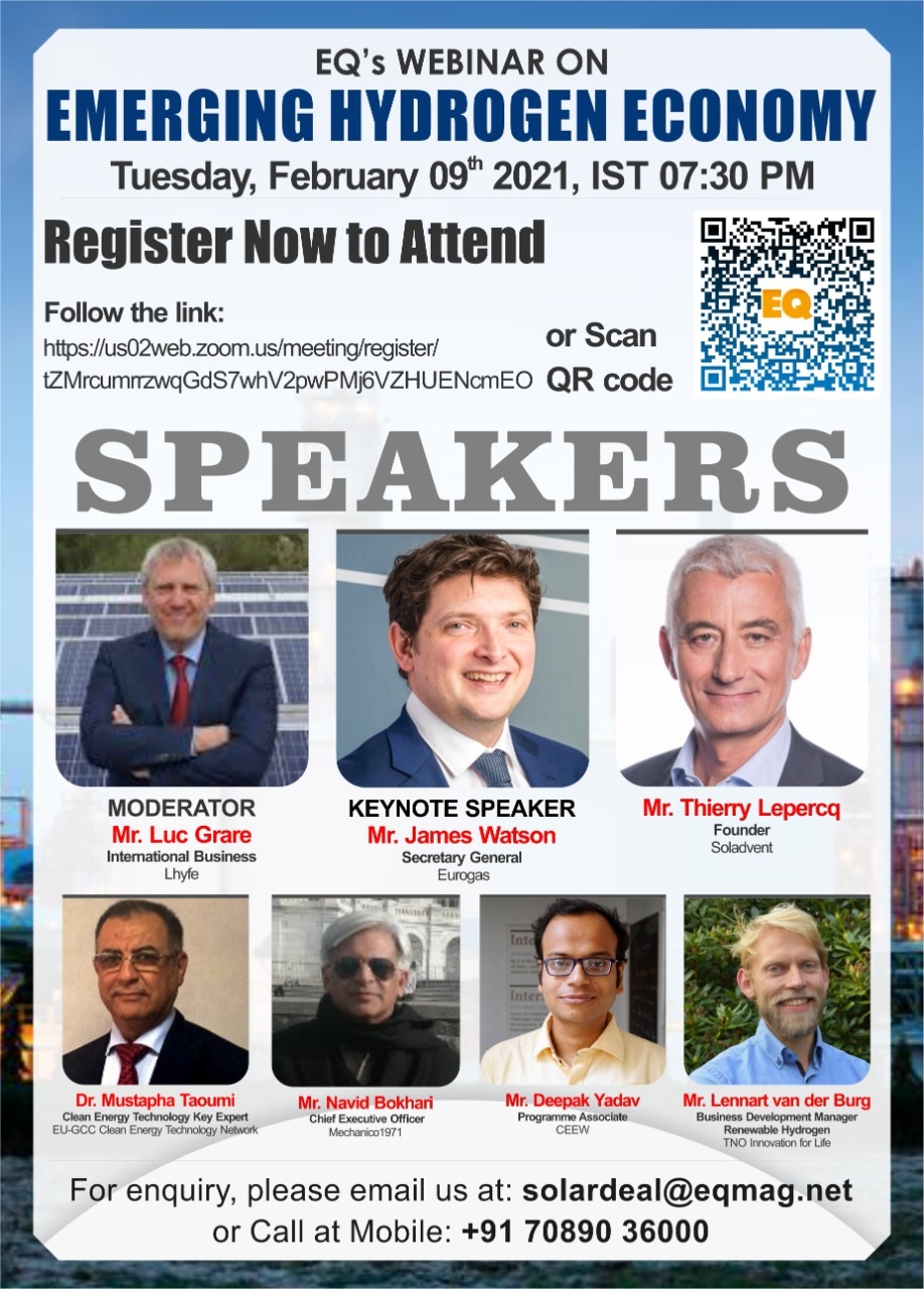 EQ Webinar on Emerging Hydrogen Economy
