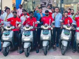 TVS partners Zomato to deploy over 10,000 iQube electric scooters